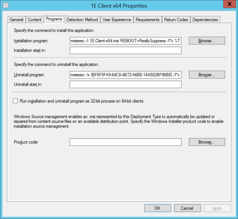 Configuration Manager objects