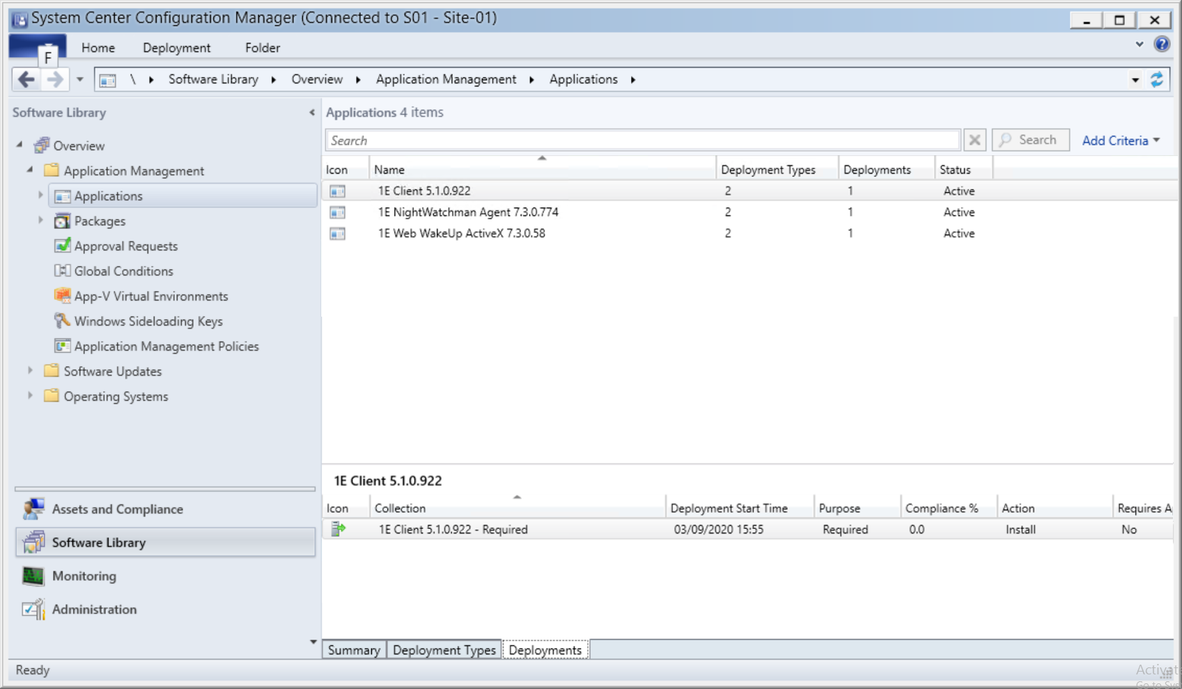 Configuration Manager objects